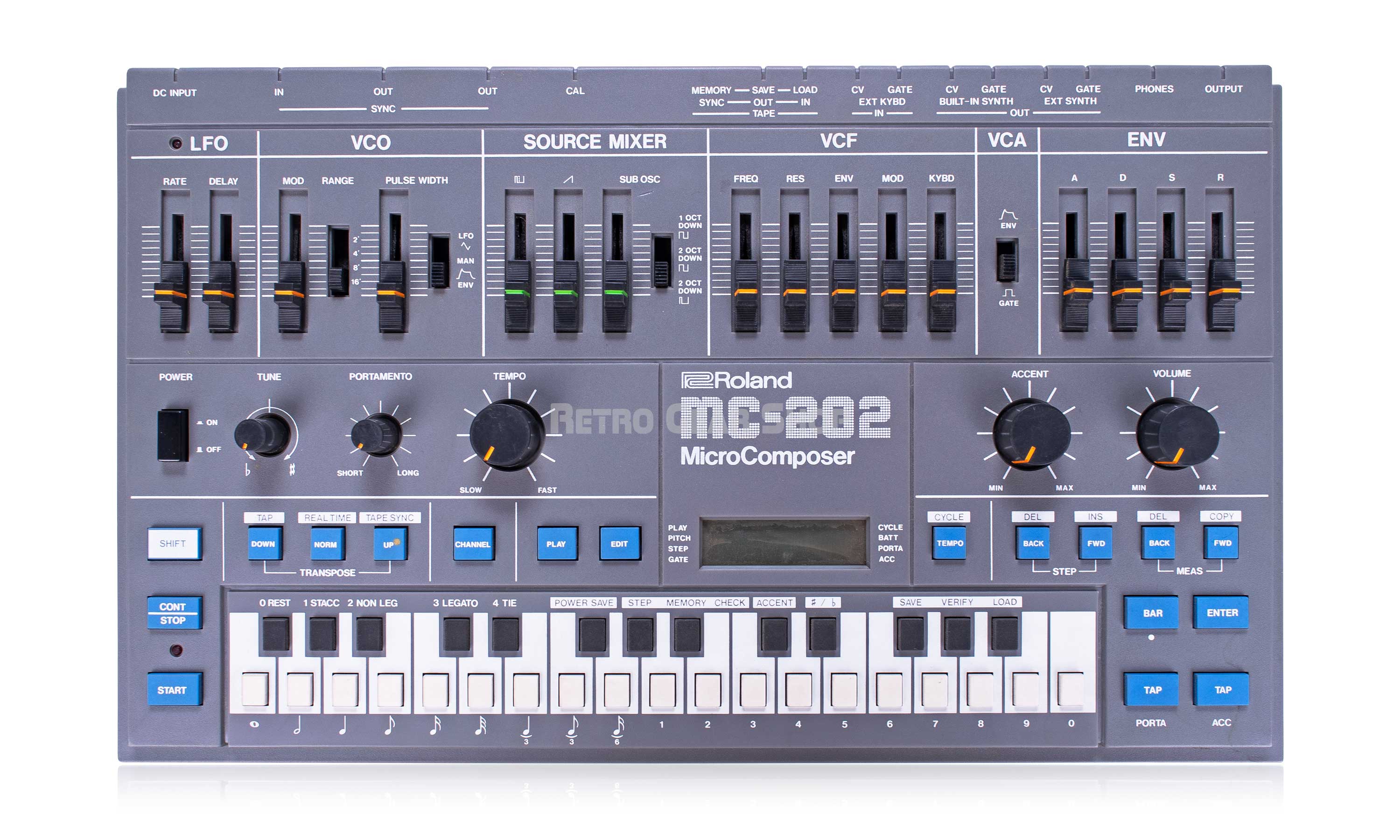 Roland MC-202 MicroComposer Vintage Analog Synthesizer Sequencer