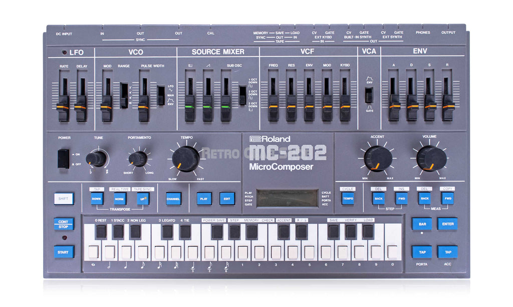 Roland MC-202 Top