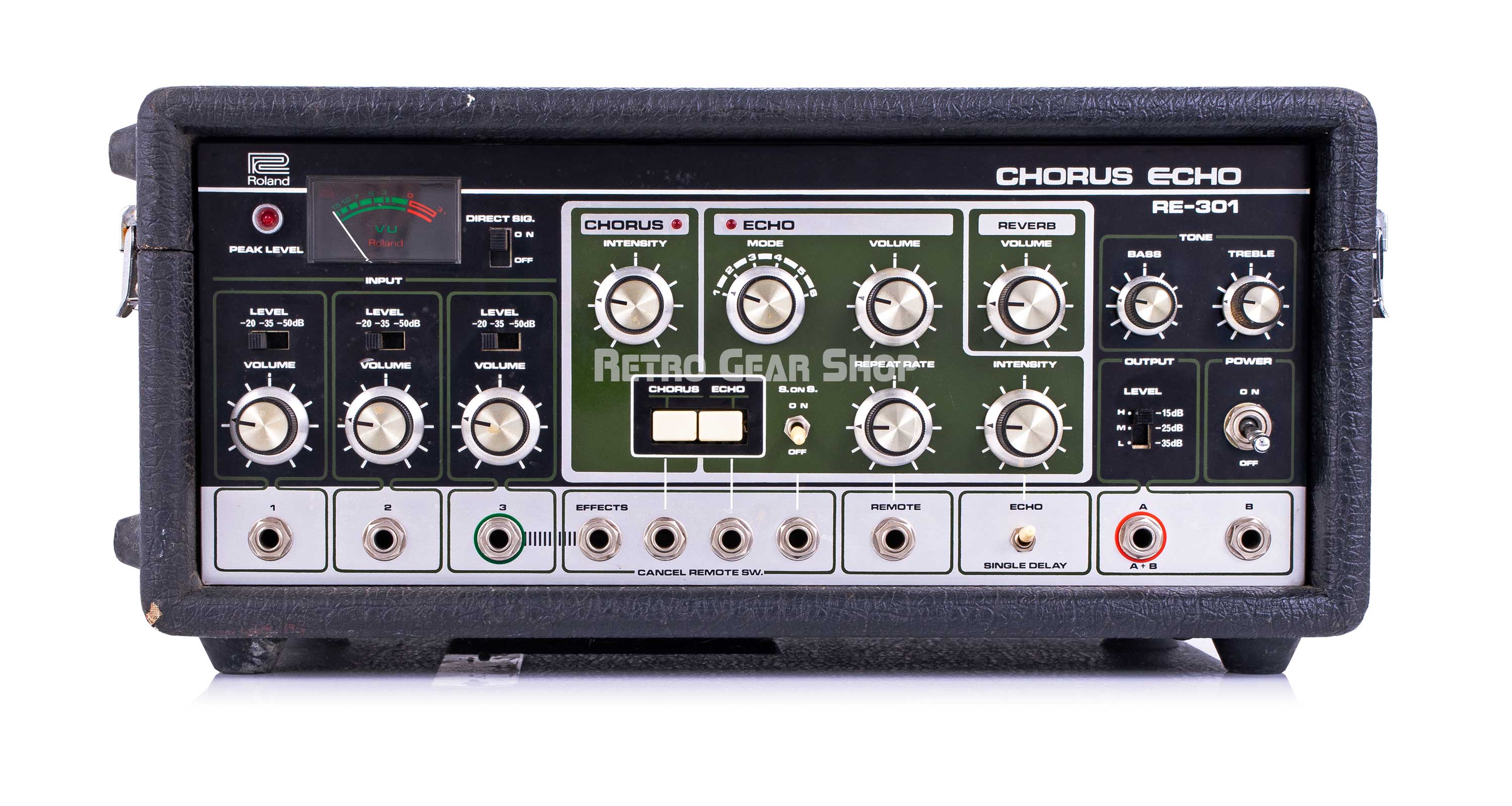 Roland RE-301 Chorus Echo with Cover Tape Delay Effect