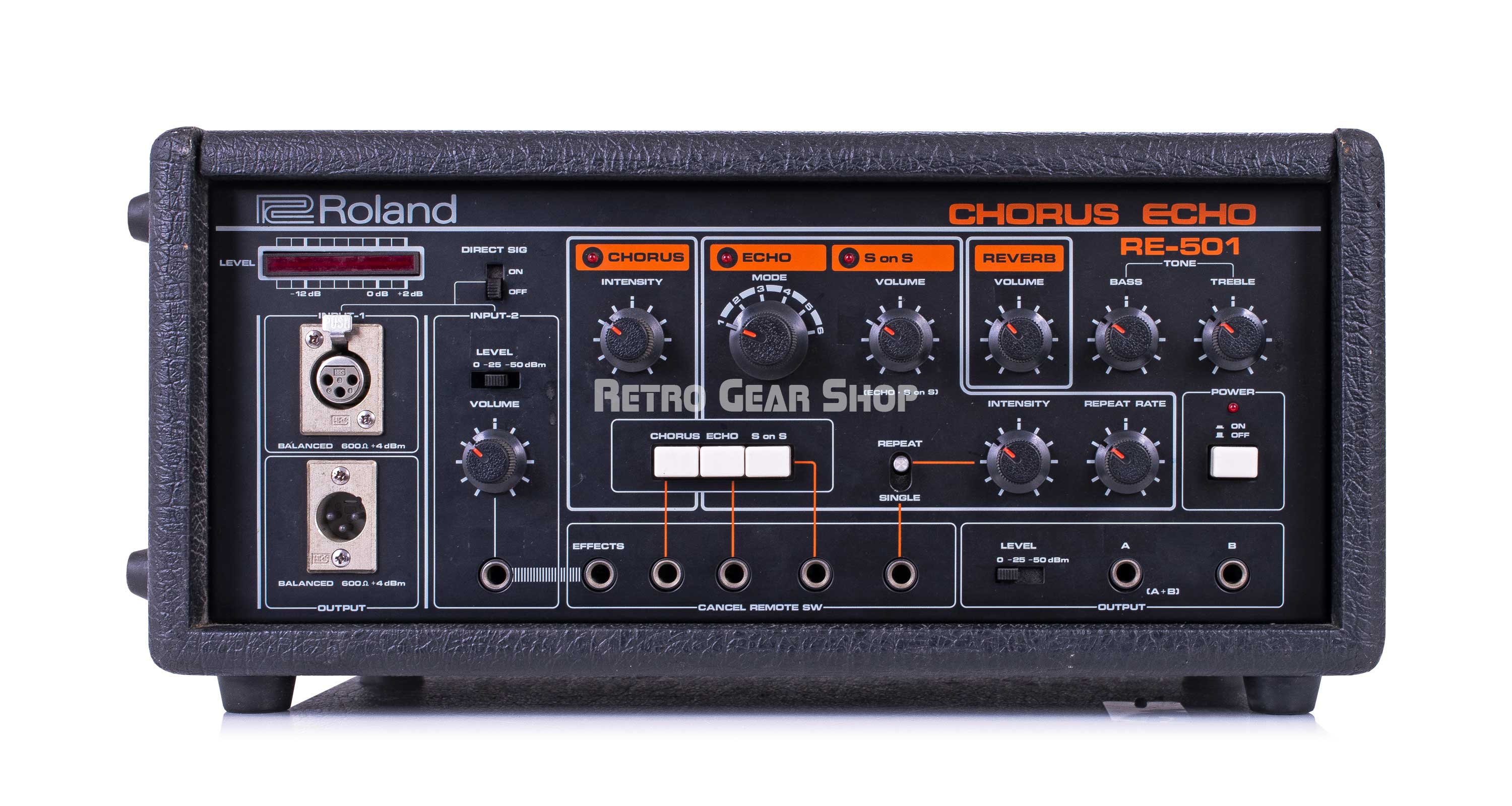 Roland RE-501 Chorus Echo Vintage Tape Echo Machine Serviced