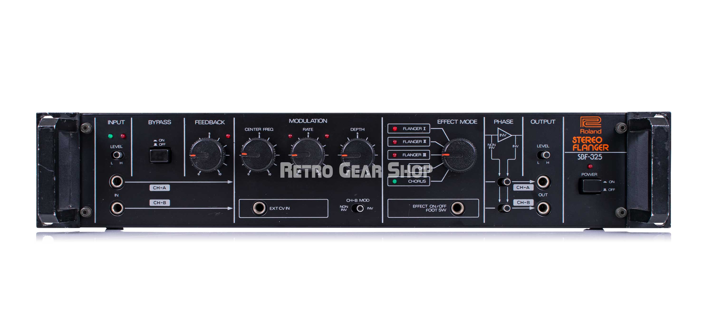 Roland SBF-325 Stereo Flanger Vintage Rare 19