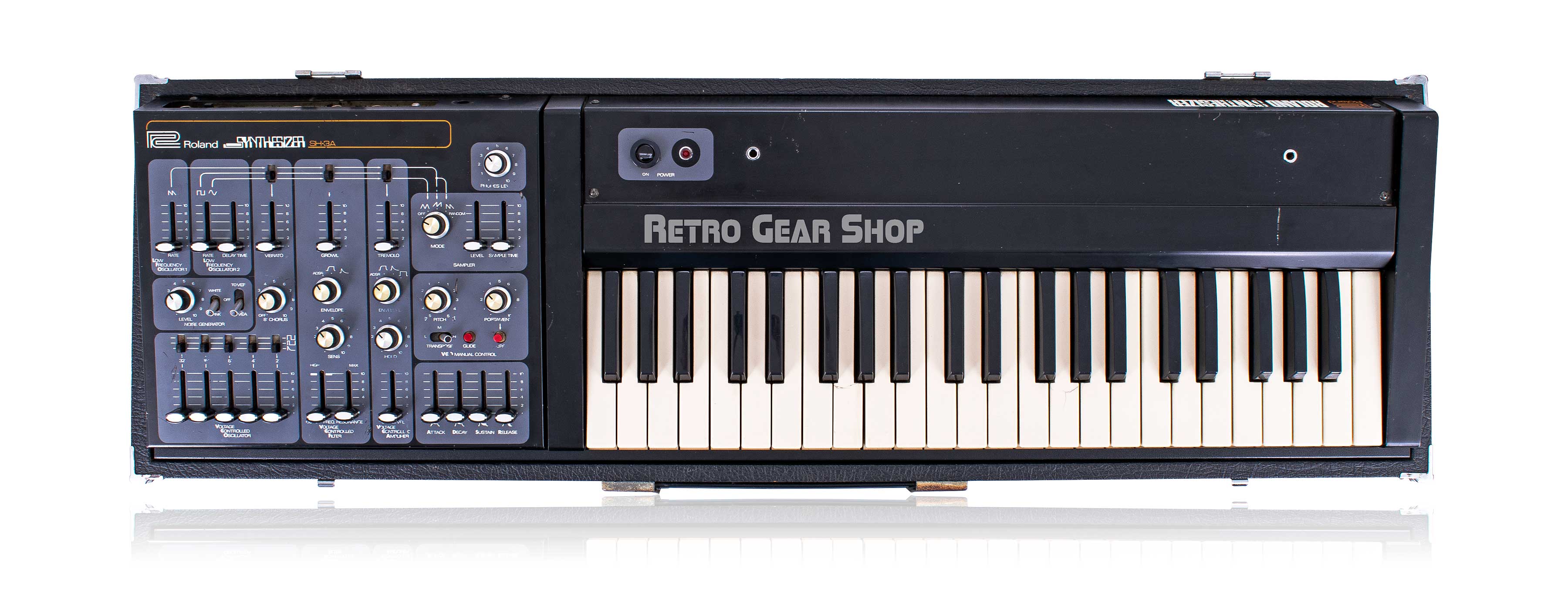 ローランドのヴィンテージアナログシンセサイザーSH3A Roland SH-3A Monophonic Analog Synth Vintage Rare Synthesizer SH3A
