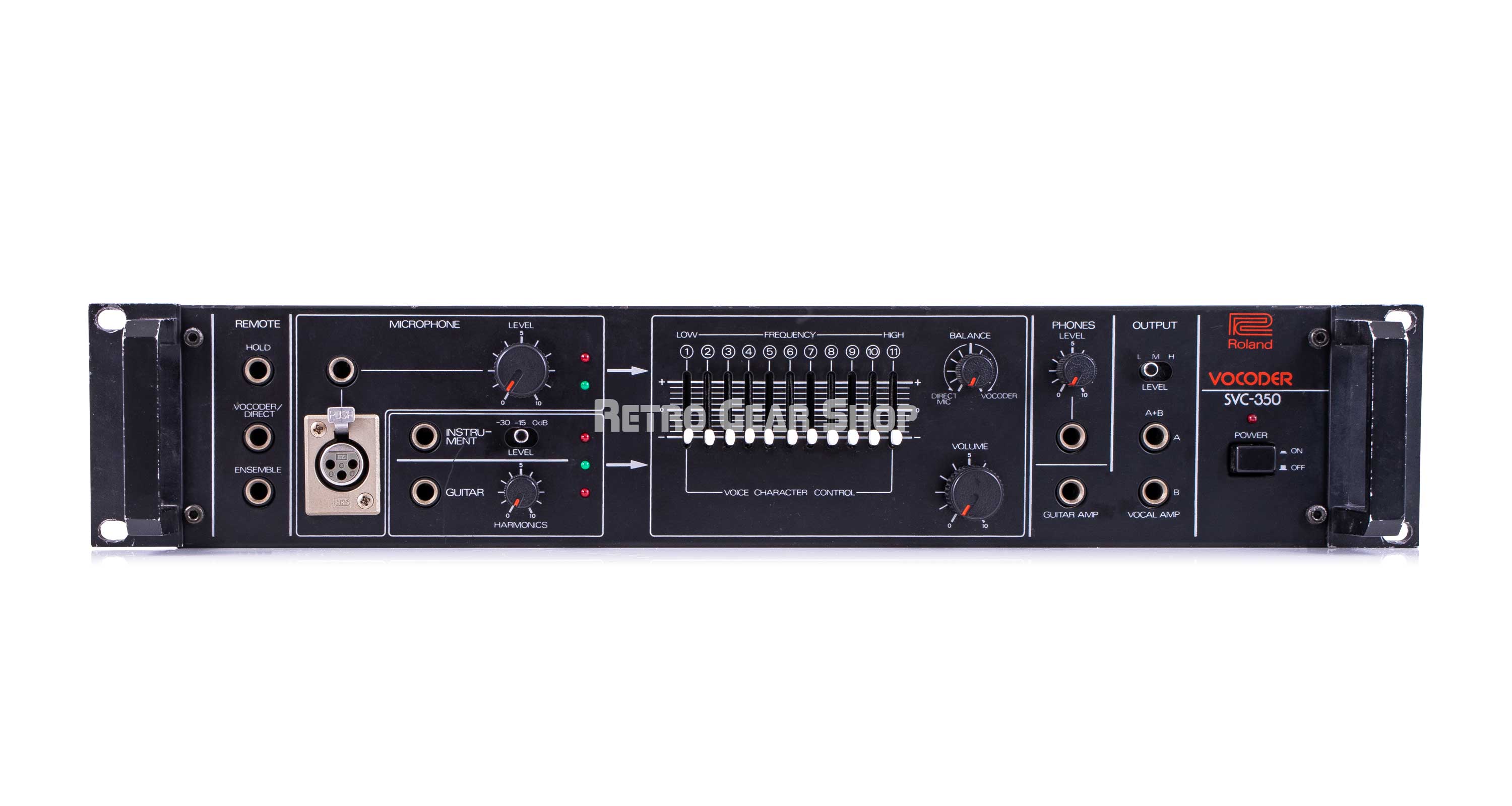 Roland SVC-350 ／ヴィンテージ・ヴォコーダー完動品！ Roland SVC-350 Vocoder | Vintage Synth Explorer