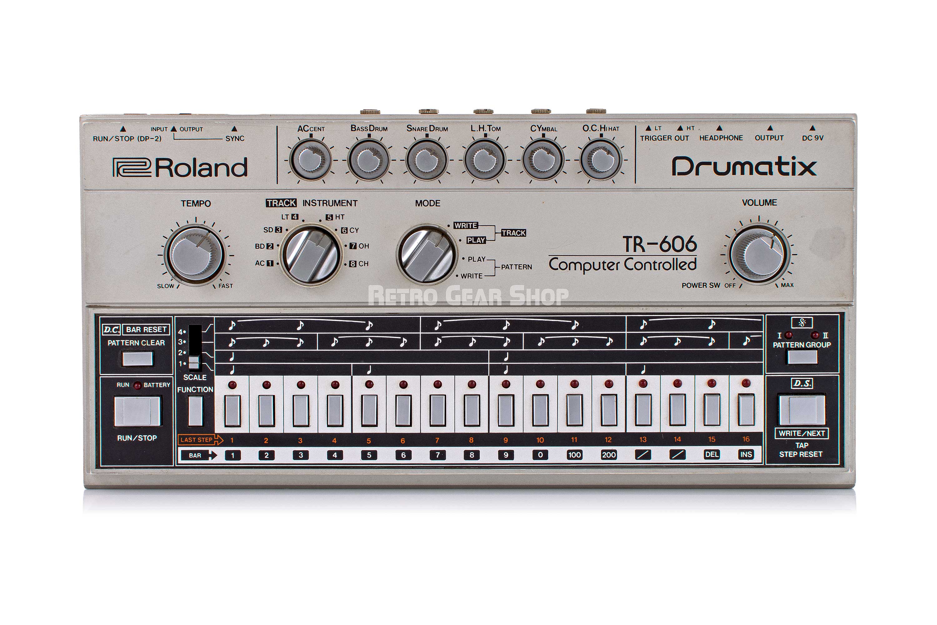Roland TR-606 Computer Controlled Rhythm Drum Machine Vintage Rare