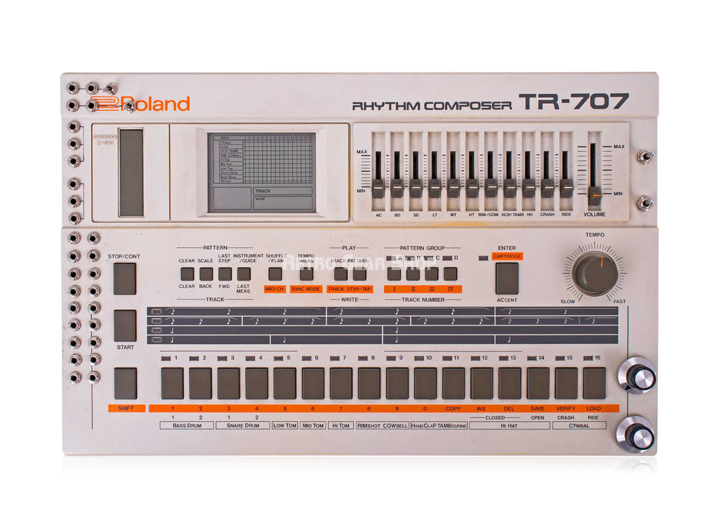 Roland TR-707 Top