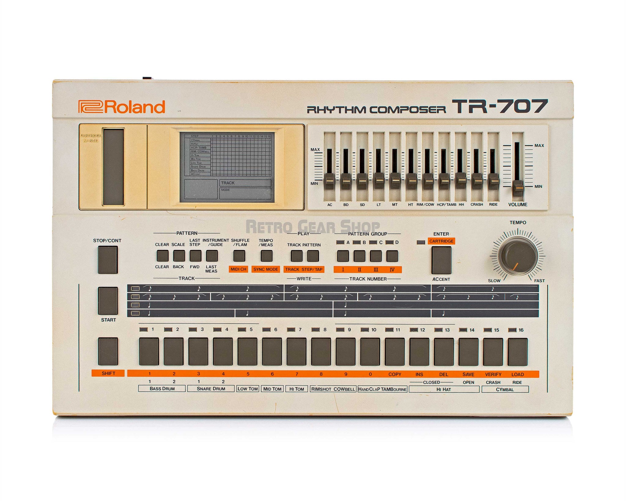ヴィンテージ【Roland】 TR-707 ヴィンテージ