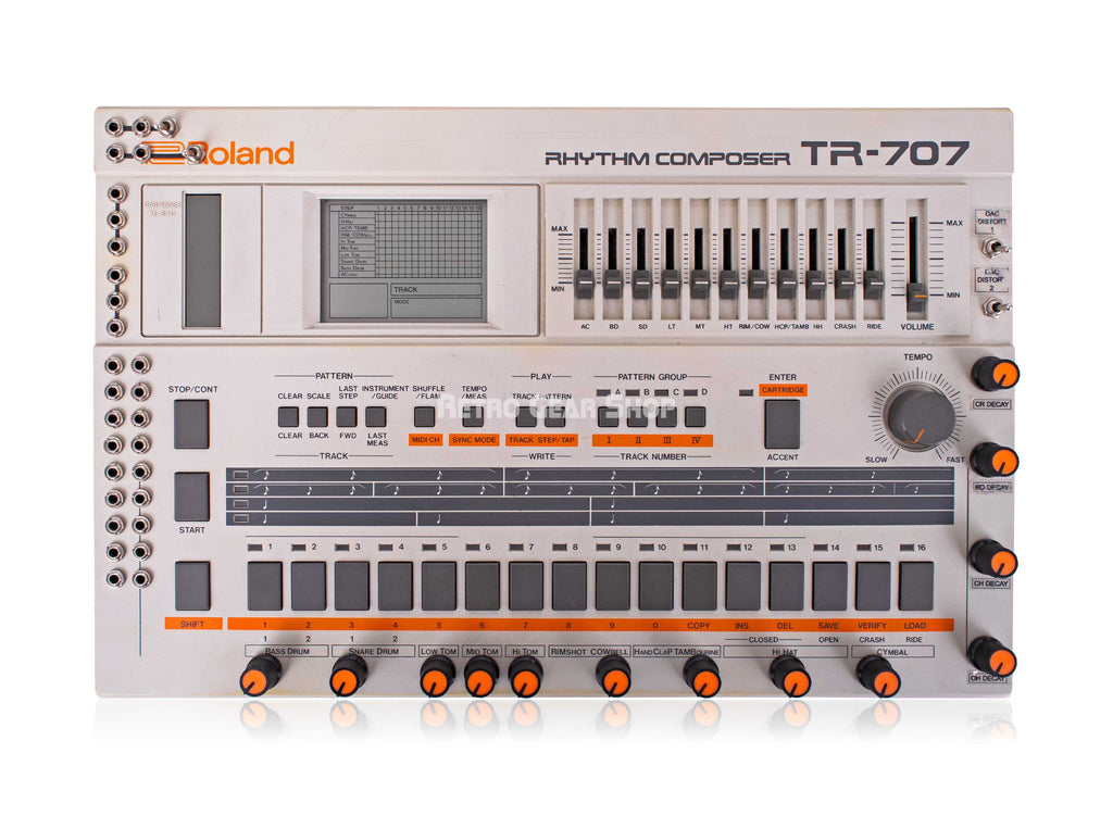 Roland TR-707 Top