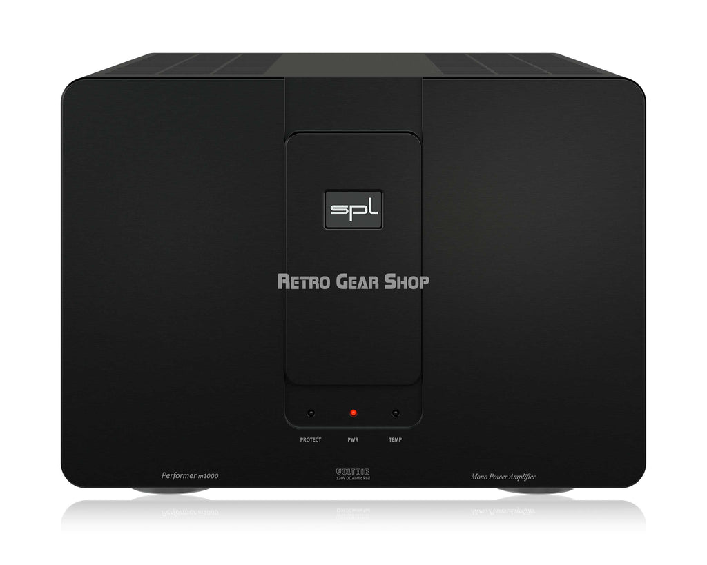 SPL Audio Performer m1000 Monoblock Front Black Black
