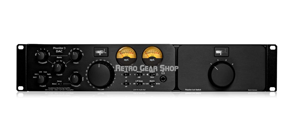 SPL Audio Phonitor 3 DAC Front