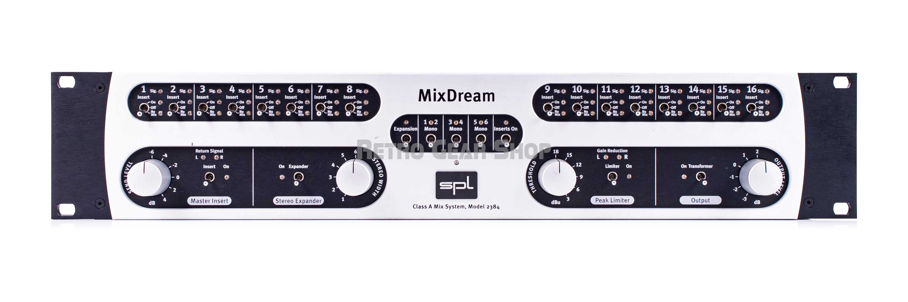 SPL Mixdream Model 2384 16x2 Analog Summing Mixer– Retro Gear Shop