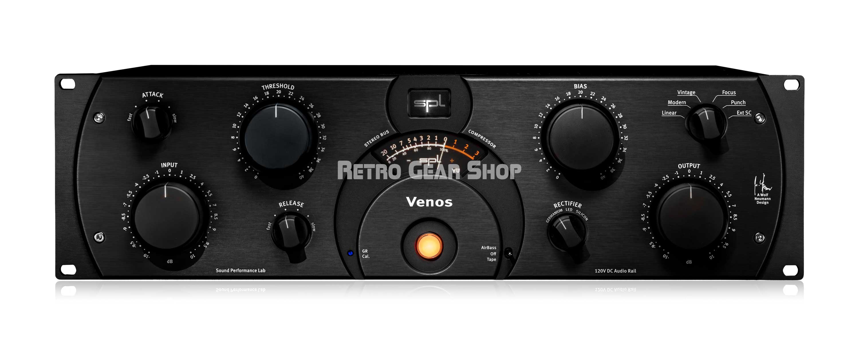 SPL Venos Stereo Bus Compressor Black– Retro Gear Shop
