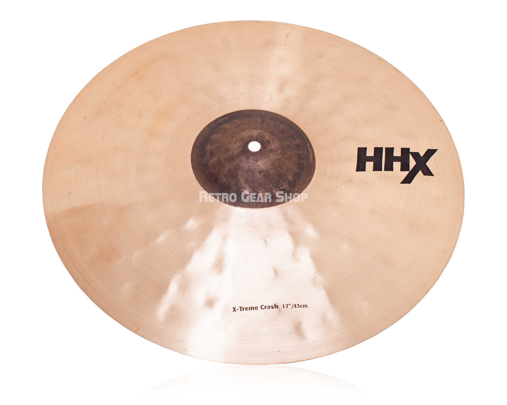 Sabian 17" HHX X-Treme Crash Older Production Model Cymbal Top