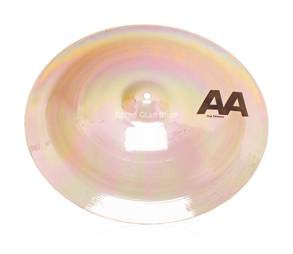 Sabian 18" AA Flat Chinese China Cymbal Top