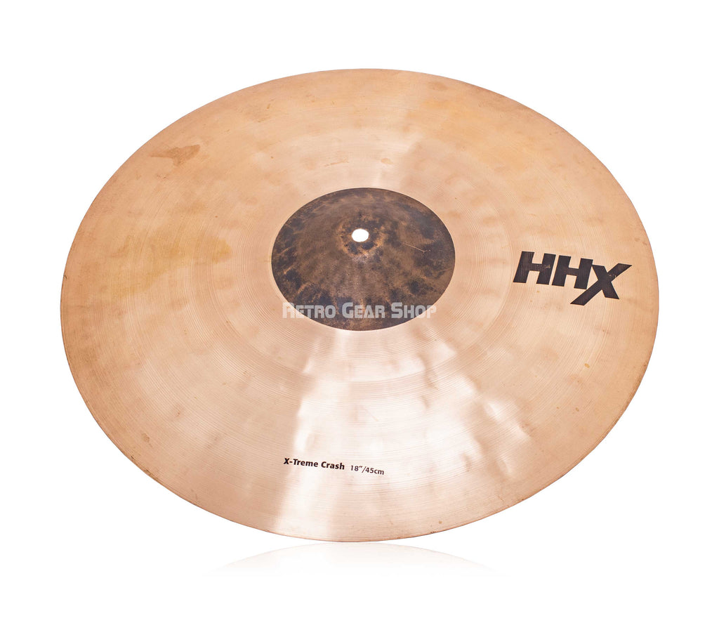 Sabian 18" HHX X-Treme Crash Cymbal Older Production Model Top