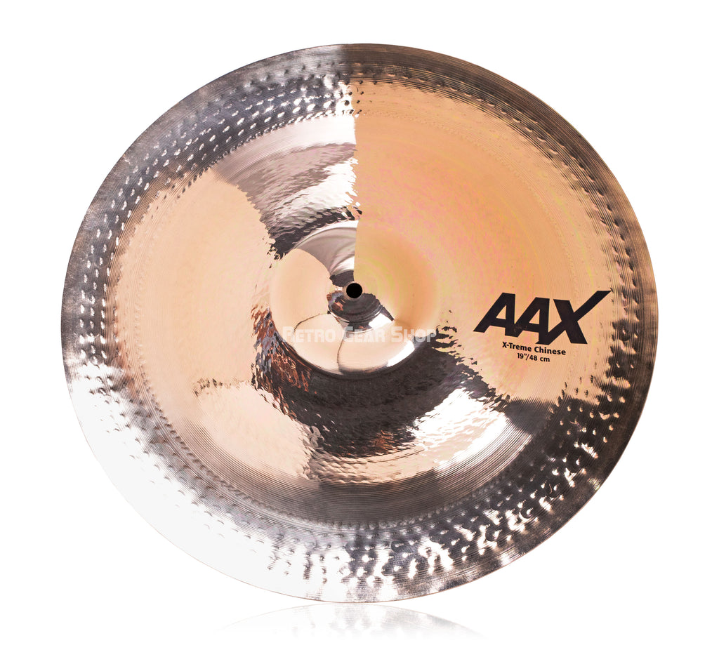Sabian 19" AAX X-Treme Chinese China Brilliant Cymbal Front