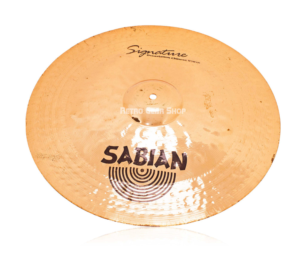 Sabian 19" Signature Series Carmine Appice Devastation Chinese China Cymbal Top