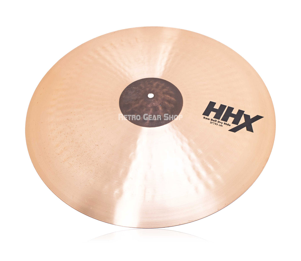 Sabian 21" HHX Raw Bell Dry Ride Cymbal Top