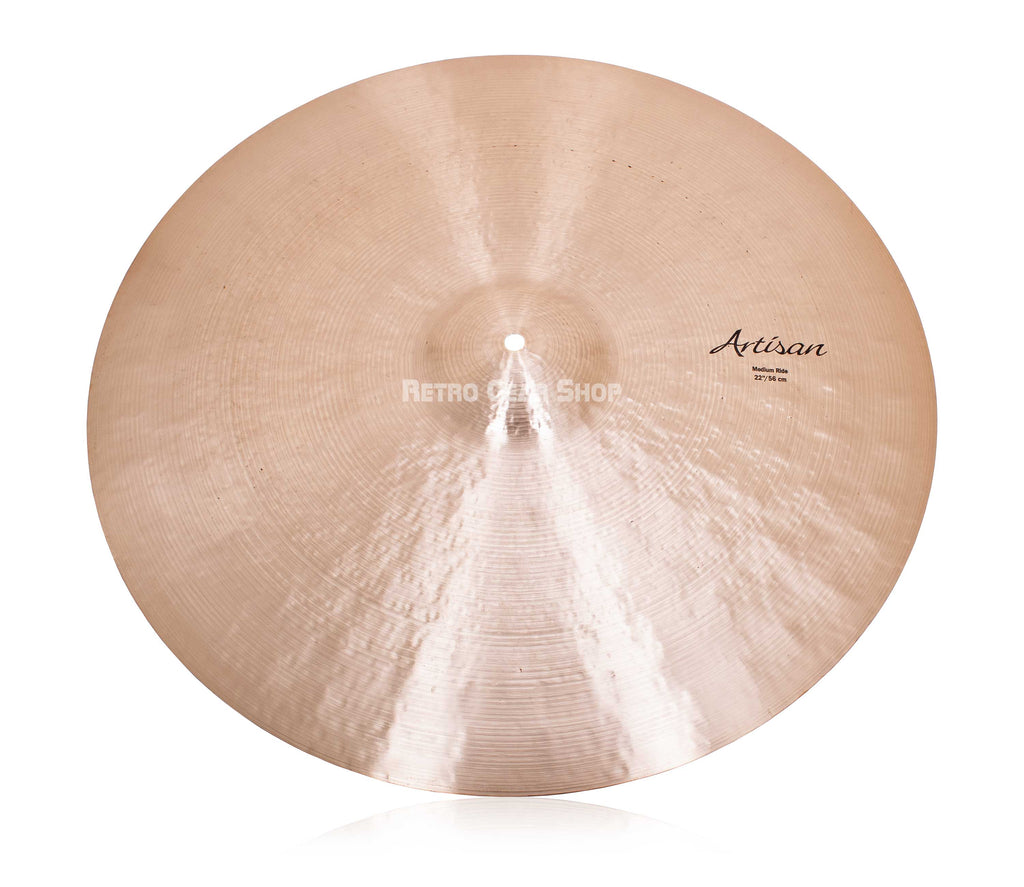 Sabian 22" Artisan Medium Ride Cymbal Top