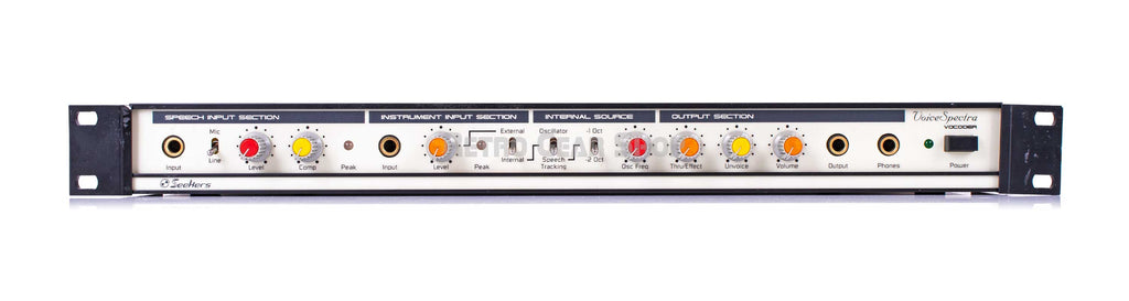 Vocal Processer Rack Seekers Voice Spectra Vocoder Vocal Processor Rare Vintage Synth Rack ...
