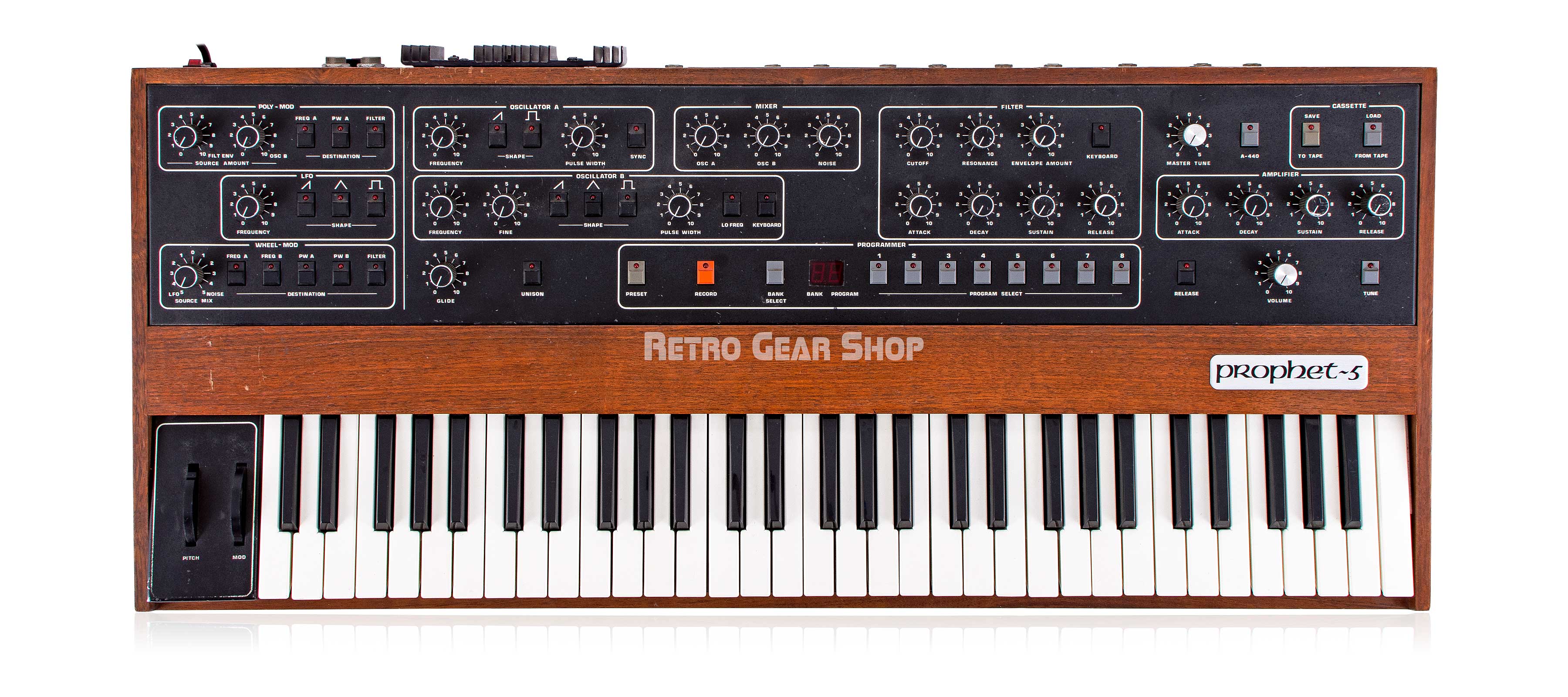 鍵盤楽器 Sequencial Prophet-5 Sequential Circuits Prophet 5 Rev 3.3 Polyphonic Synthesizer
