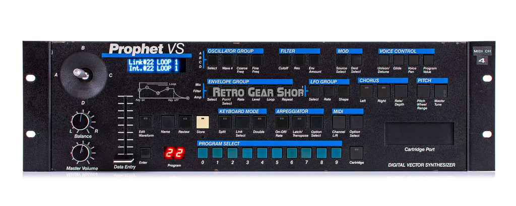 Sequential Circuits Prophet VS Rack Front