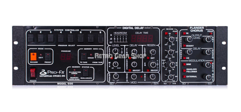 Sequential Pro-FX Model 500 Front