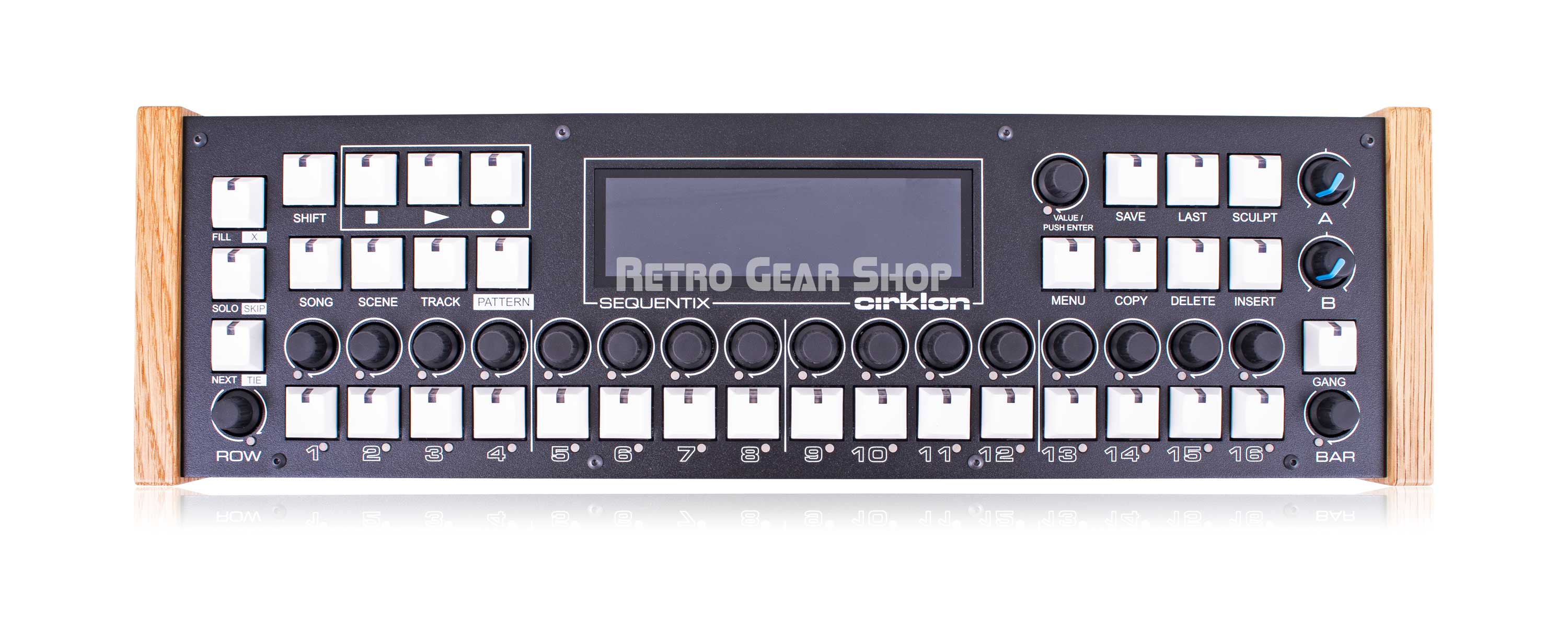 Sequentix Cirklon 2 MIDI Sequencer with 3.5mm Breakout Box Wood