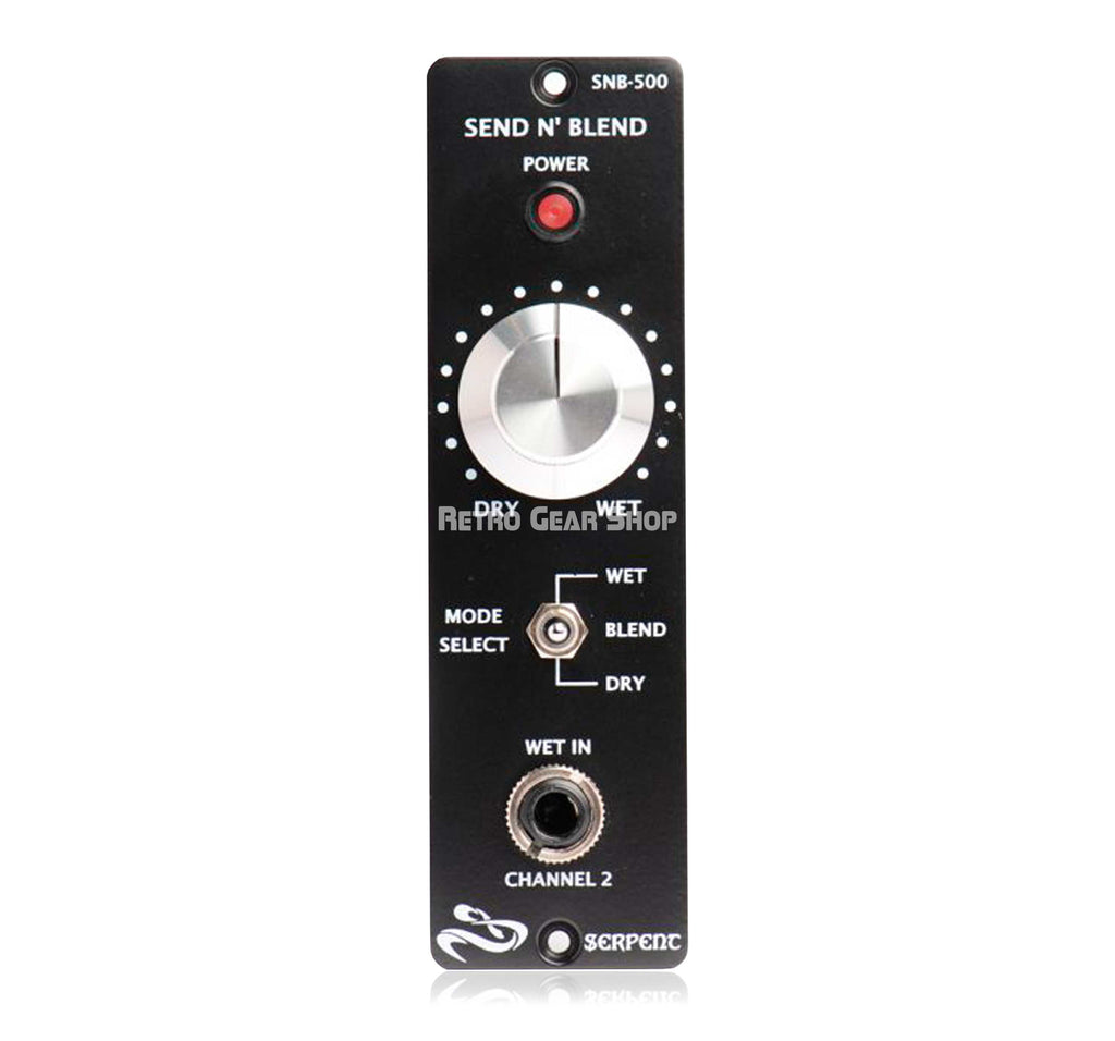 Serpent Audio Send N' Blend Front