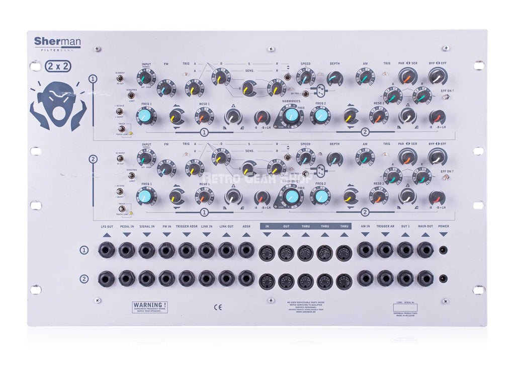 Sherman Filterbank Dual Rack 2x2 Top