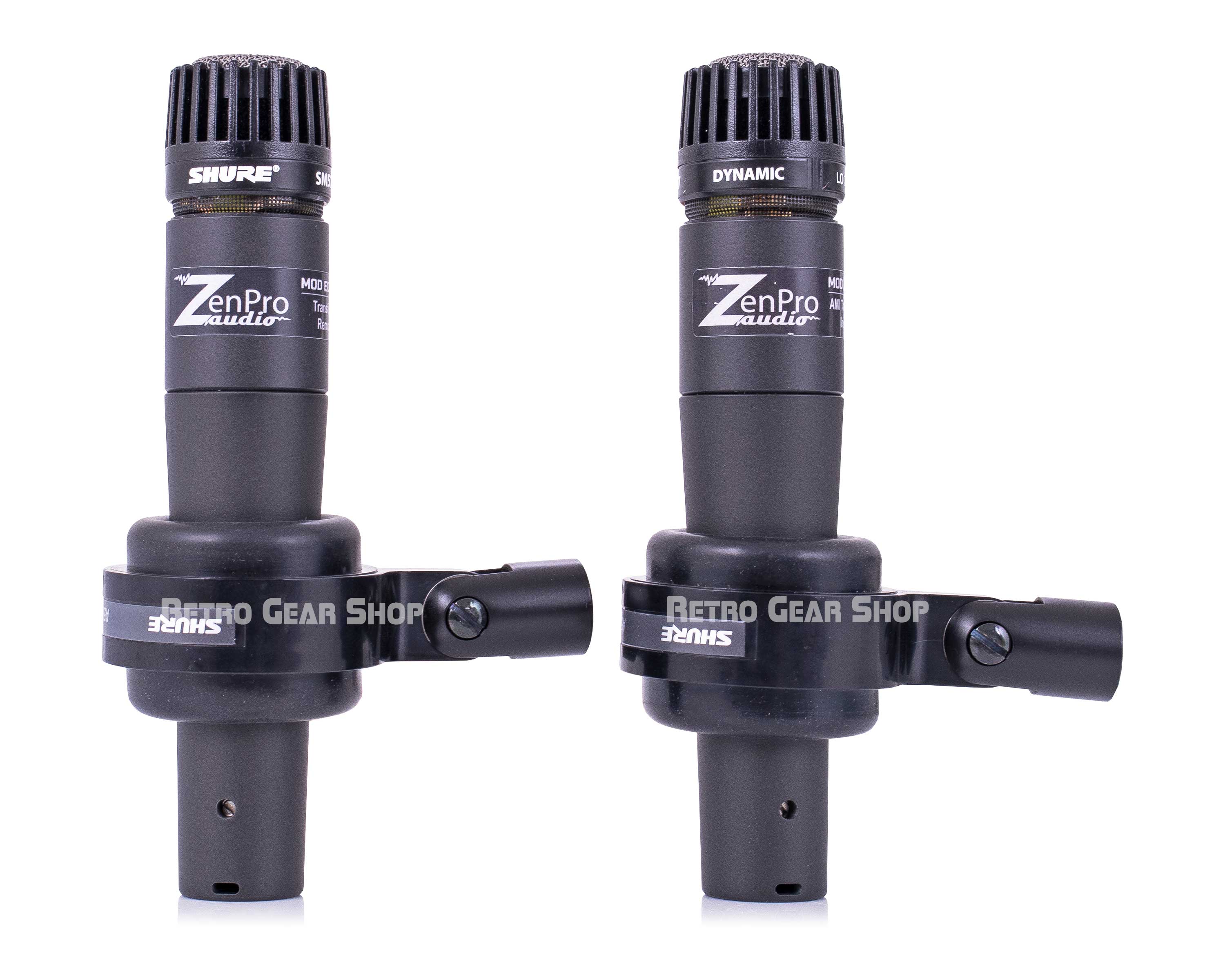 Shure SM57 Zen Pro Audio Mod Edition Pair with A55M Shock Mount