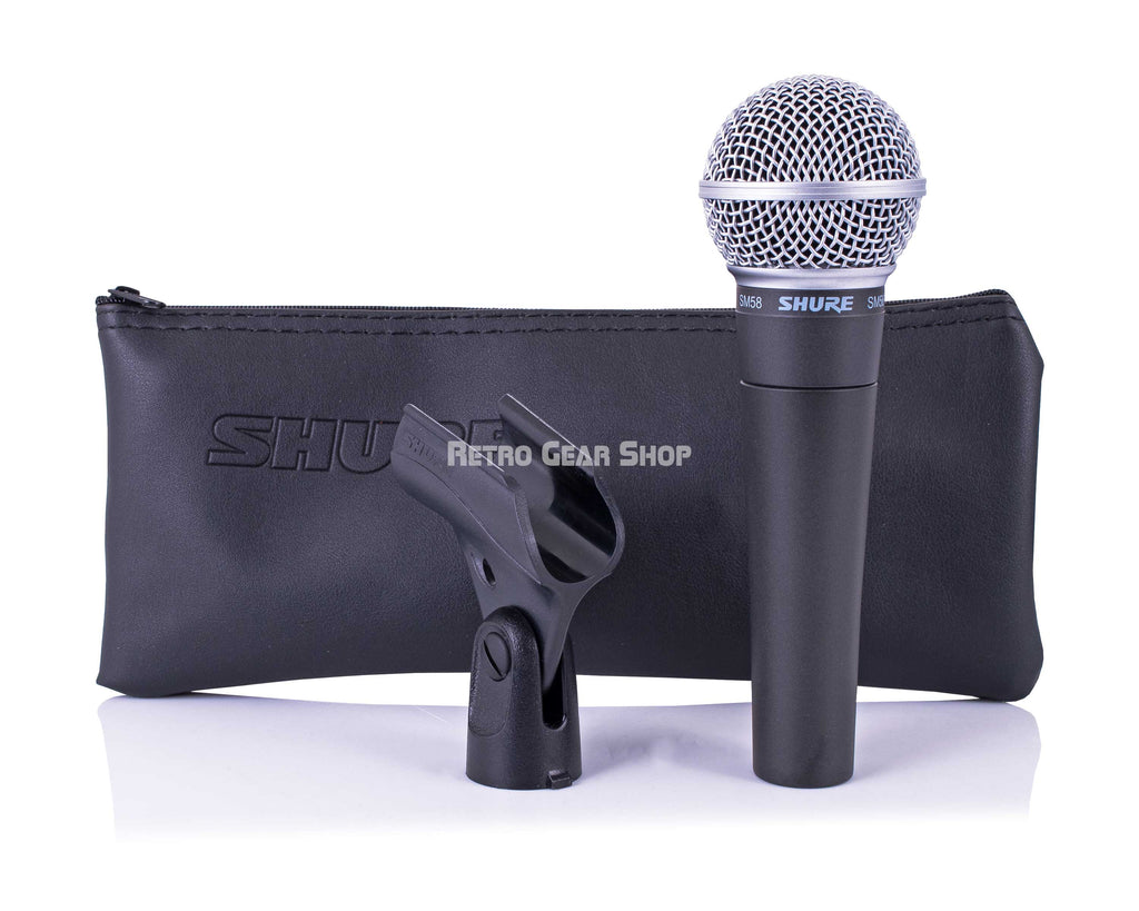 Shure SM58 Front Accessories