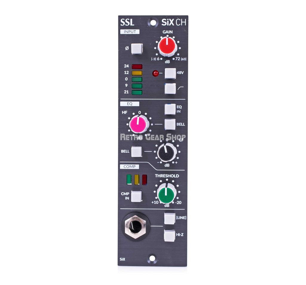 Solid State Logic SSL SiX Channel Front