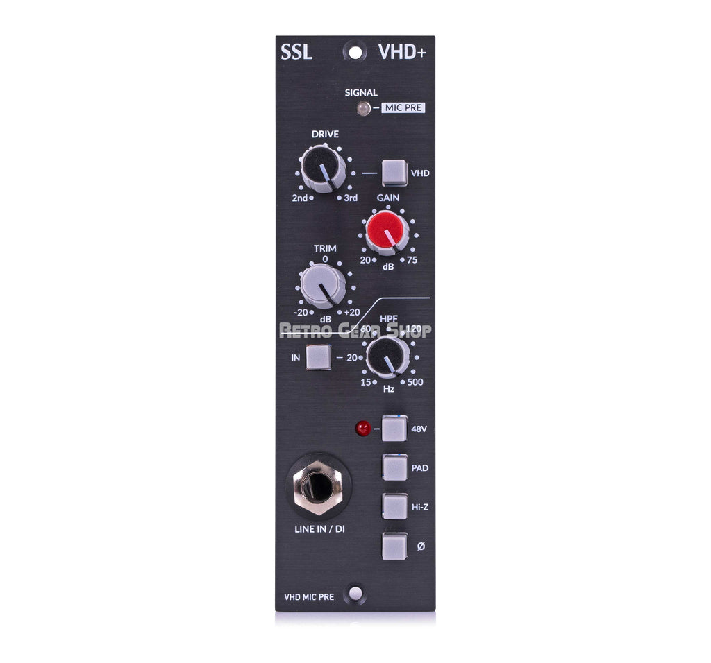 Solid State Logic SSL VHD+ 500 Series Front