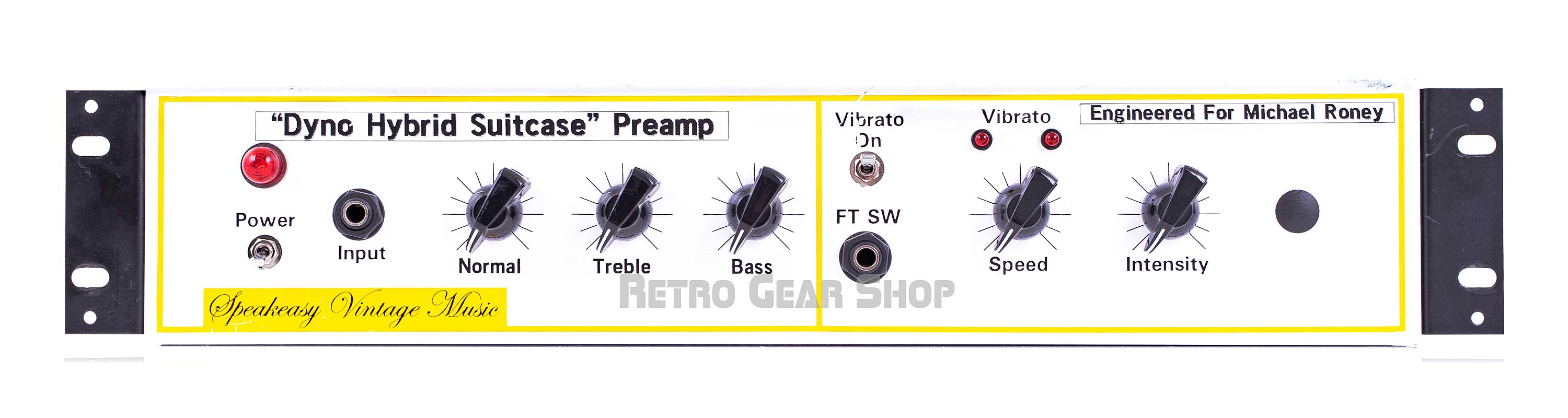 Speakeasy Vintage Music Dyno Hybrid Suitcase Tube Preamp– Retro
