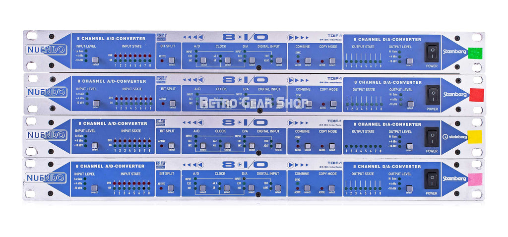Steinberg Nuendo 8 I/O Front