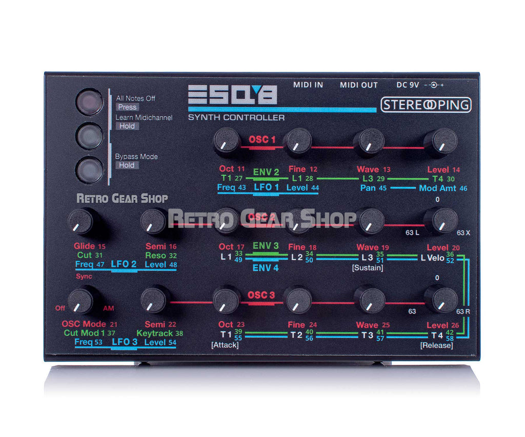 Stereoping CE-1 Midi Synthesizer Controller for Ensoniq ESQ-8