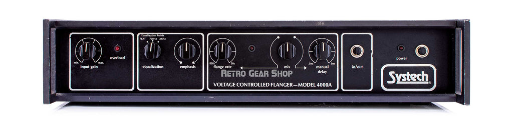 Systech 4000A Flanger Front