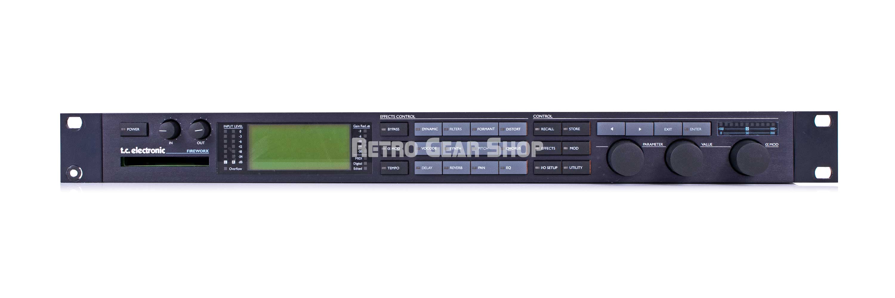 激レア美品tc electronic fireworx ラックマルチエフェクター TC Electronic FireworX Multi-Effect Rack Studio Effects Processor