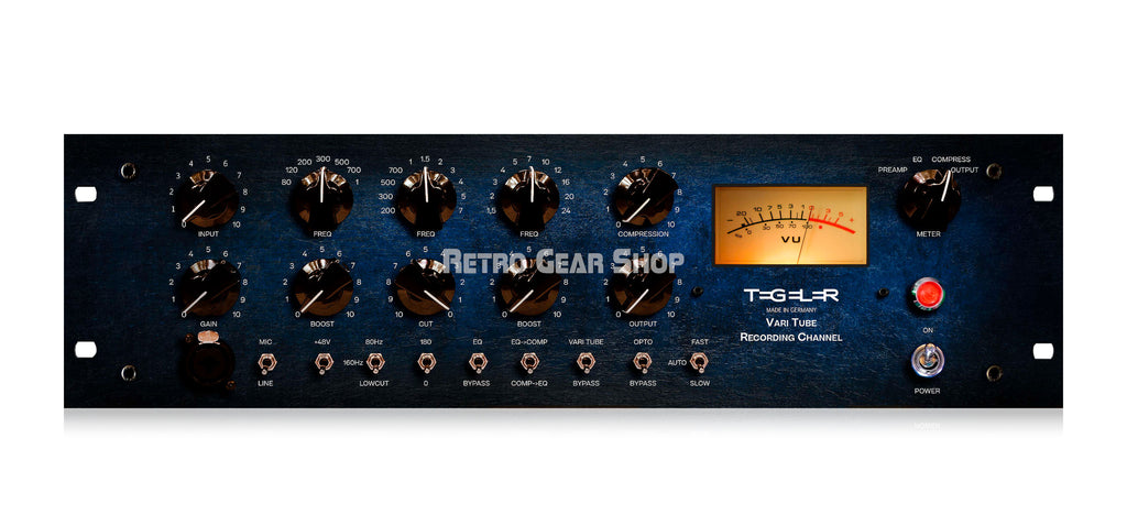 Tegeler Audio Vari Tube Recording Channel Front