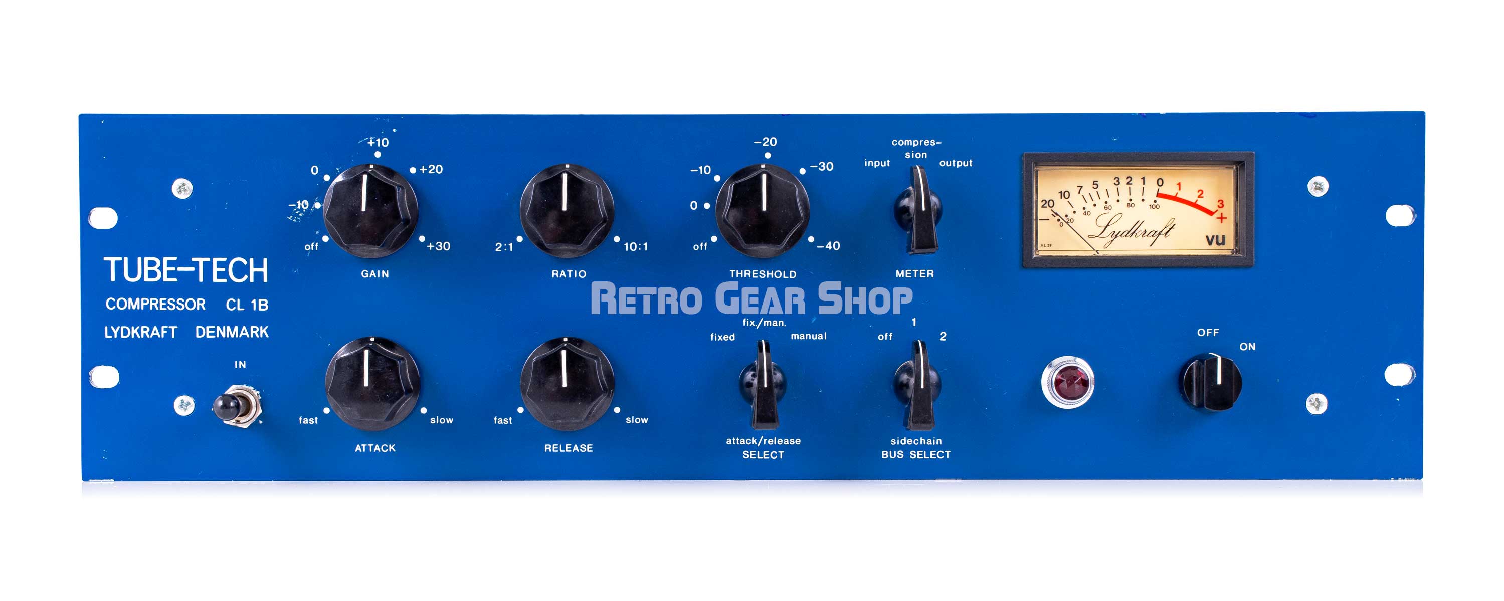 Tube Tech CL1B Single Channel Optical Compressor with Tube