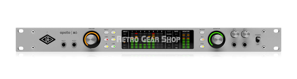 Universal Audio Apollo x6 with UAD Analog Classics Pro Front