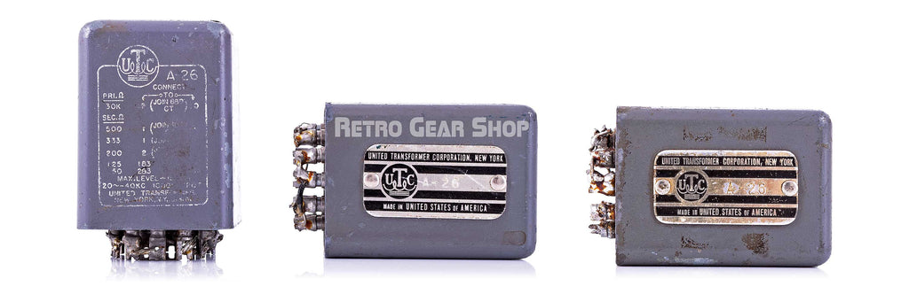 UTC A-26 Transformer Front