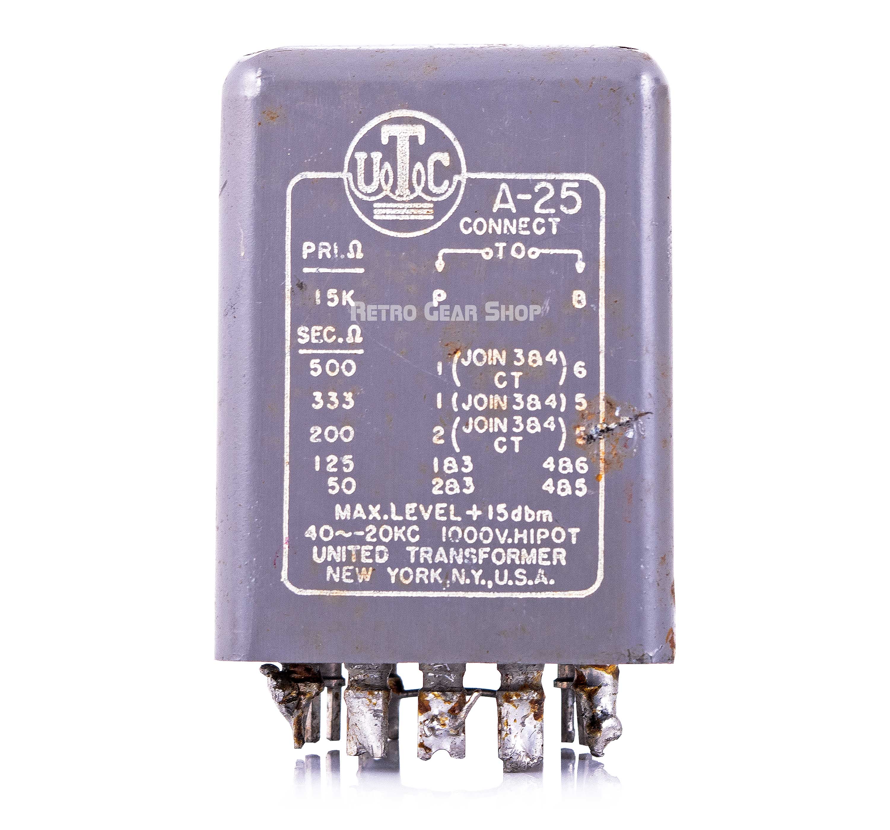 超レア物☆初期UTC HA-113 名機☆初期タイプUTC A-25