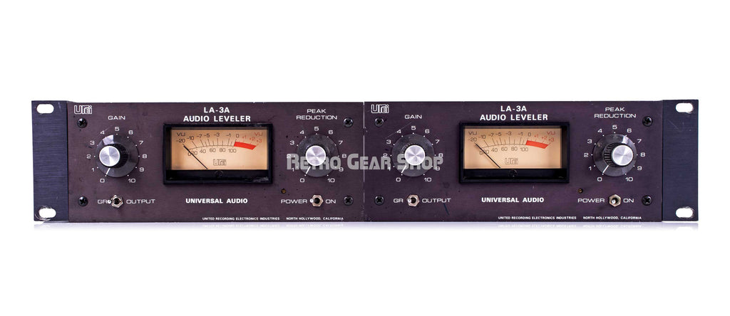 Urei LA-3A Pair Vintage Front