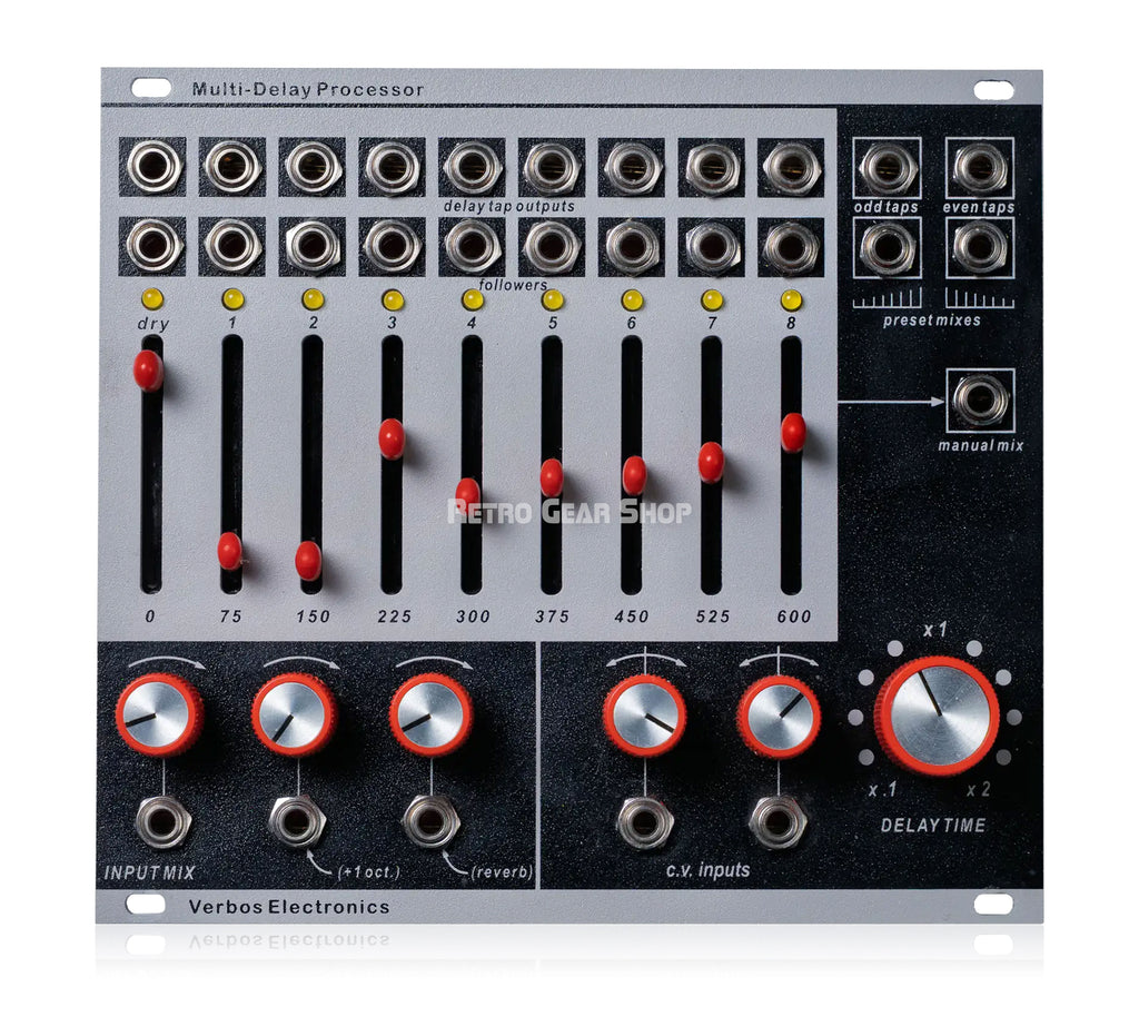 Verbos Electronics Multi-Delay Processor Front