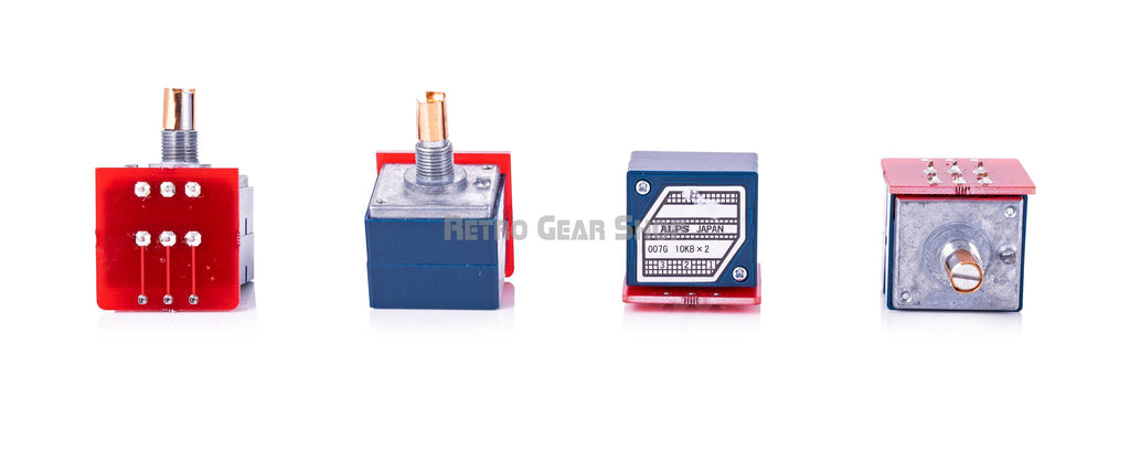 Vertigo VSC-3 Detented Threshold Make-Up Gain Mastering Pots Upgrade Set