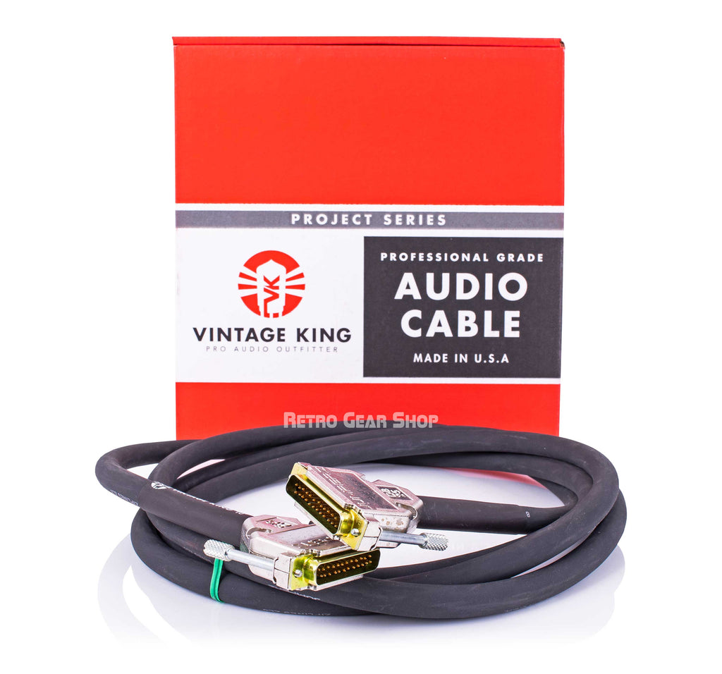 Vintage King Project Series db25 - db25 10' Cable Front