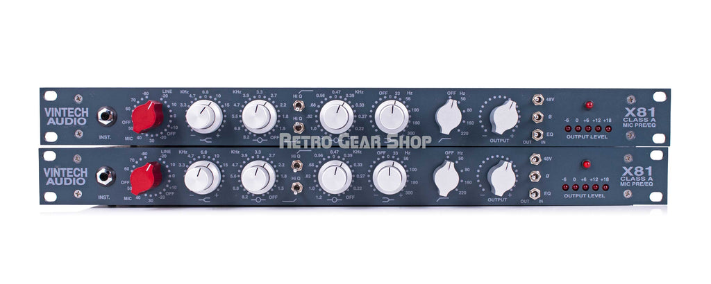 Vintech X81 Pair Front