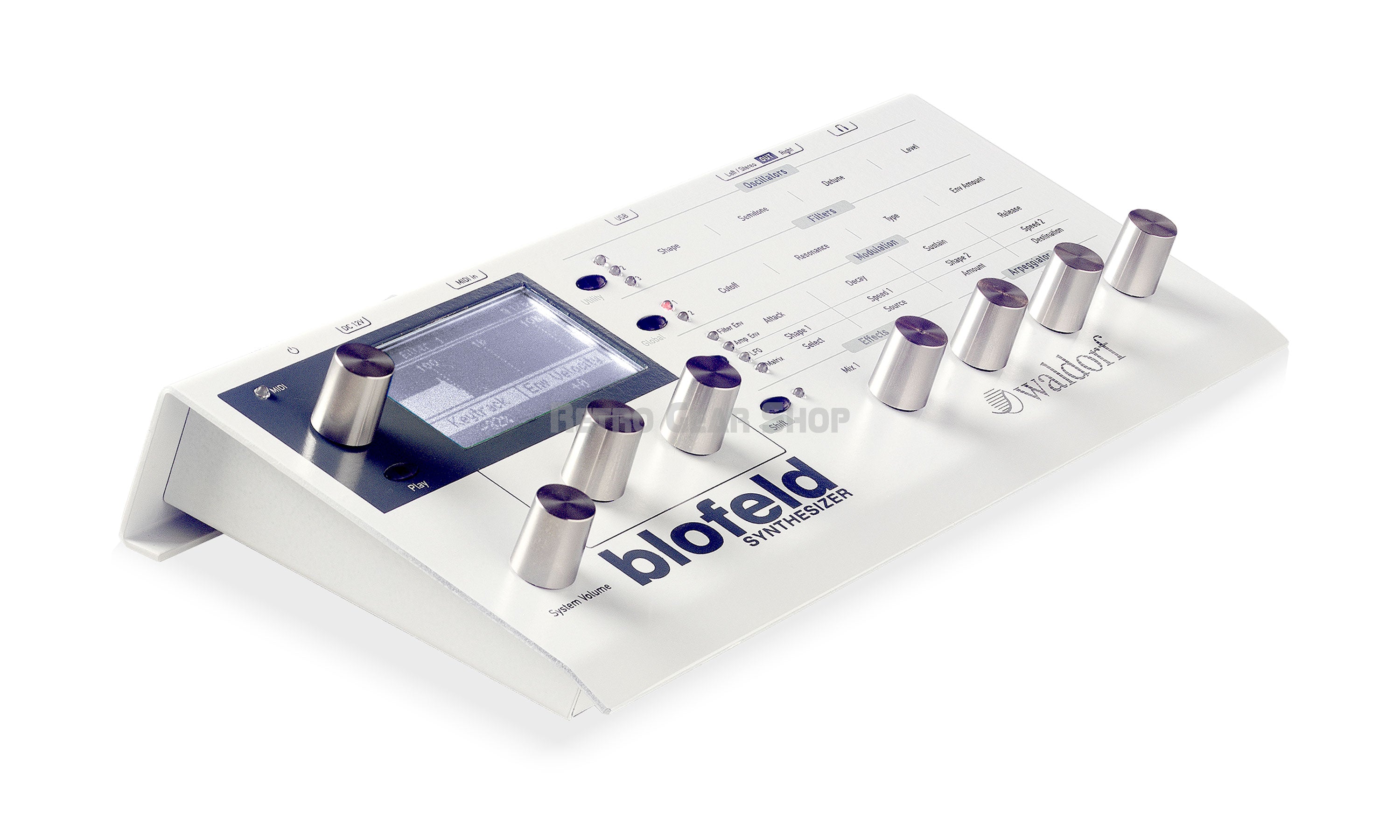 Waldorf Audio Blofeld Desktop Synthesizer White– Retro Gear Shop