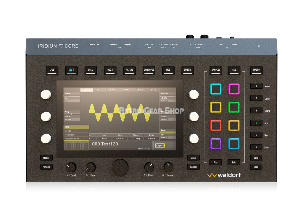 Waldorf Audio Iridium Core Top